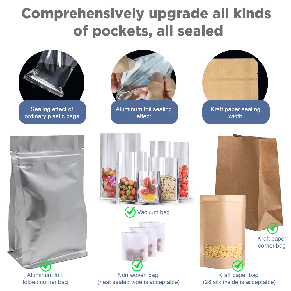 Impulse Sealer Machine Kitchen - огляд і ціна Plastic Bag Impulse Heat Sealer