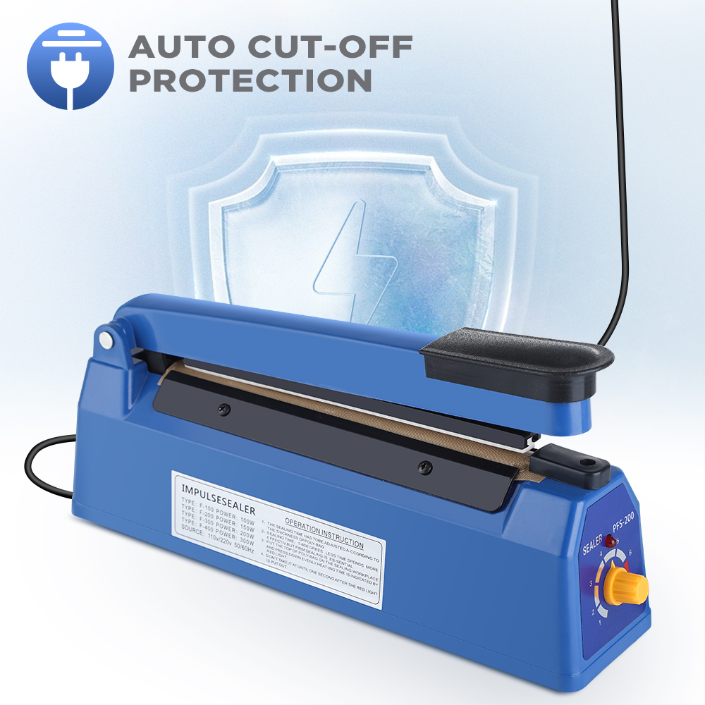 Impulse Sealer Machine Kitchen - огляд і ціна Plastic Bag Impulse Heat Sealer