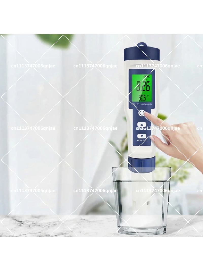 5-in-1 Digital Water Quality T - огляд і ціна Ph Meter Digital Water Tester